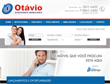 Tablet Screenshot of otavioimobiliaria.com.br